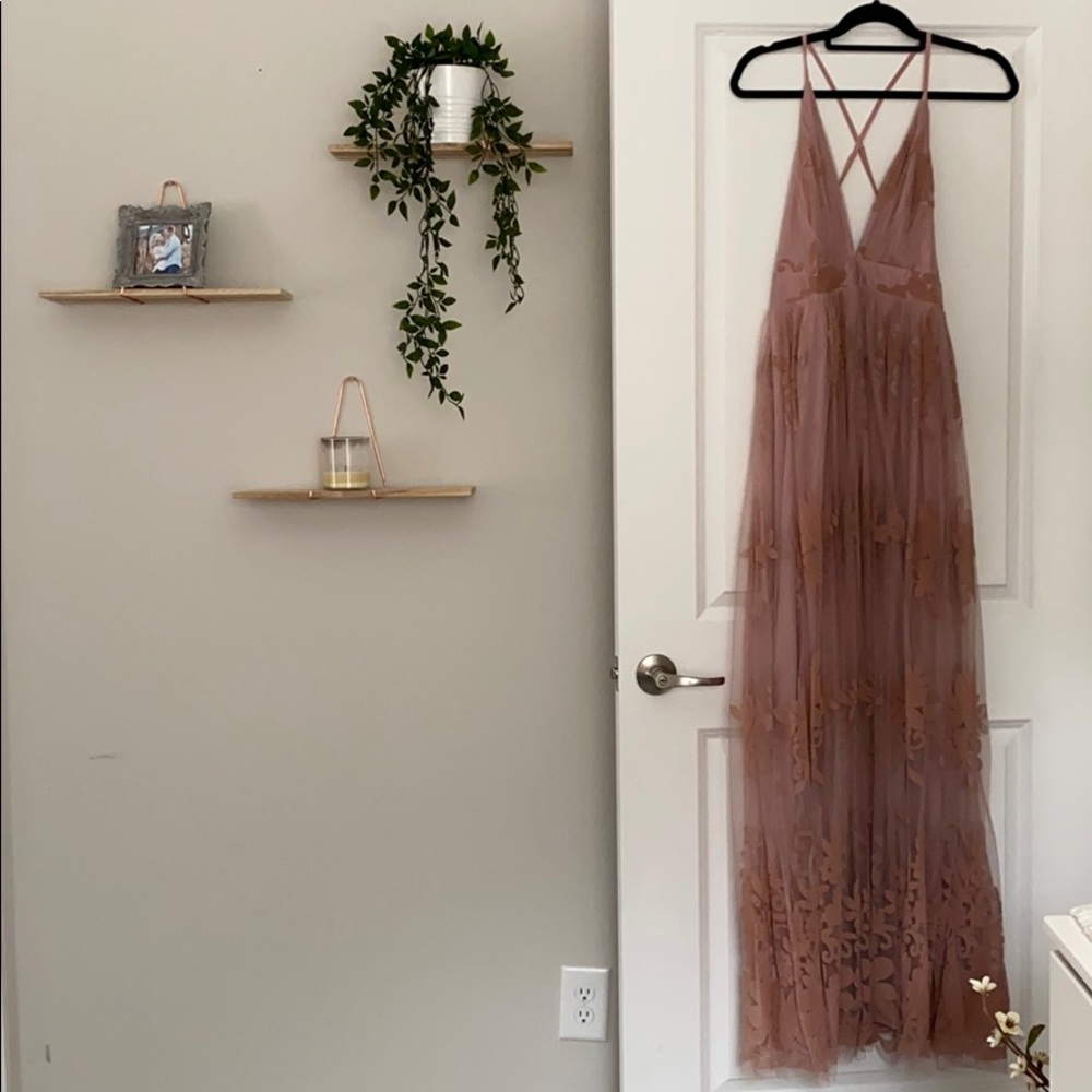 Pink Maxi Dress